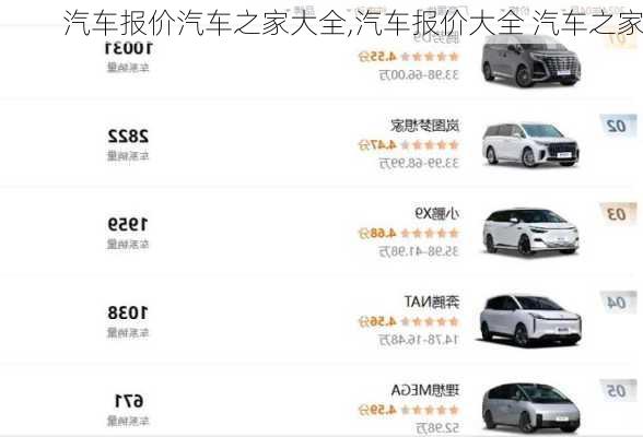 汽車報(bào)價(jià)網(wǎng)大全，一站式解決您的購(gòu)車需求